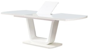 Jedálenský stôl 160 cm Olaf  (biela) (pre 6 a viac osôb). Vlastná spoľahlivá doprava až k Vám domov. 1101141