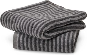 Kvalitné uteráky, 2 ks, antracitové