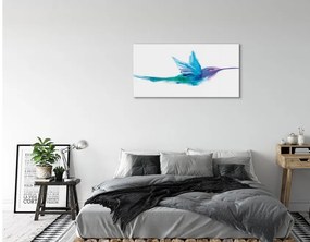 Sklenený obraz maľované papagáj 125x50 cm