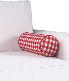 Jednoduchý valcový vankúš farba produktu červená látka vzorované