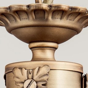 Orion HL 6-1611/3 - Luster na reťazi ROCCA 3xE27/60W/230V pr. 32 cm bronz/biela