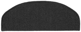 Livarno home Koberčeky na schody Premium, 28 x 65 cm (sivá)  (100393120)