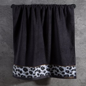 BAVLNENÝ UTERÁK EVA MINGE22 70X140 CM ČIERNA