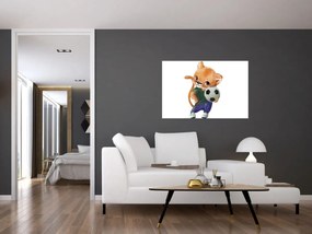 Obraz - Akvarelové zvieratko N⁰4 (90x60 cm)