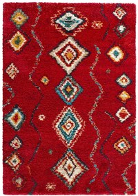 Koberec Hanse Home Nomadic Geometric červený