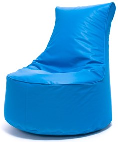 INTERMEDIC SK Sedací Vak Seat S Ekokoža Farba: E19 - Modrá svetlá (Ekokoža)