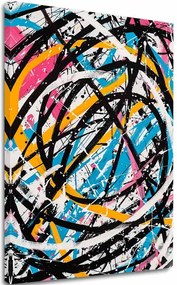 Obraz na plátne Farebný Chaos - Moderný Abstrakt