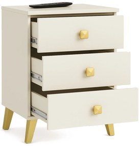 Komoda MOBI K-03 kašmír/zlatá