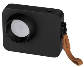 LED stmievateľná čierna stolná lampa Kedros 2