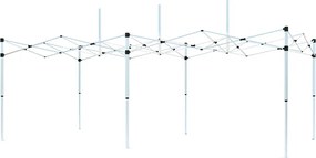 TRENDIE Hliníkový nožnicový stan 3x6m zelený