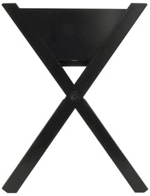 Skladací čierny gril na drevené uhlie Cattara Piran