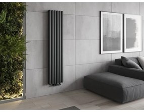 Mexen Dallas, vykurovacie teleso 1600x360 mm, 1039 W, antracitová, W214-1600-360-00-66