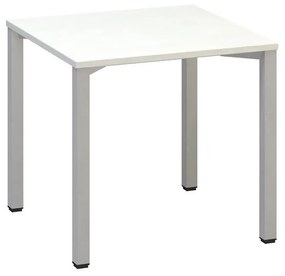 Stôl ProOffice B 80 x 80 cm, biela