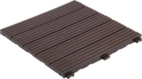 Gumová dlaždica COSMOPOLITAN 45 x 45 cm, hnedá, zosilnená 2,5 cm MHEU5100189