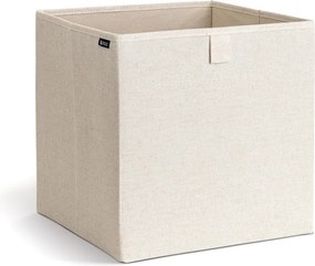 Béžový látkový úložný box 32x31,5x31,5 cm Soft Storage Cube – Bigso