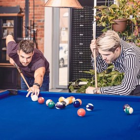 GamesPlanet Biliardový stôl s vybavením, hnedá/antracit