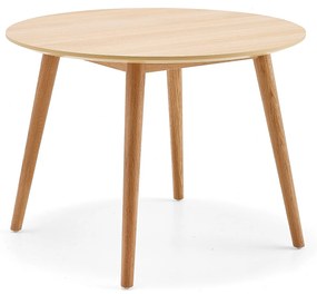 Konferenčný stolík IVY, Ø700x520 mm, dub