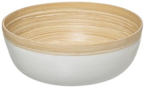 Drevená misa Bamb 5500 ml biela