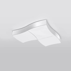 Sollux Lighting Stropné svietidlo SQUARE 3 biele