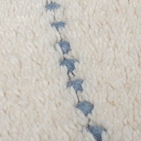 Krémový ručne tkaný vlnený koberec 200x290 cm Dottie Geometric – Flair Rugs