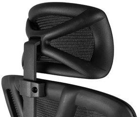 Kancelárska ergonomická stolička Neoseat VIBE — čierna, nosnosť 150 kg