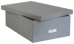 Súprava 3 sivých úložných škatúľ Bigso Box of Sweden Inge