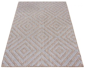 Kusový koberec Toledo hnedý 100x200cm