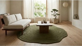 Tmavozelený koberec 160x230 cm Pebble – ESTE