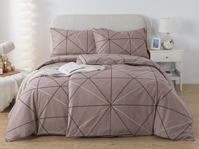 XPOSE® Francúzske bavlnené obliečky SAMUEL - svetlo hnedé