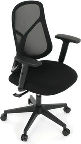 Kancelárska stolička čierna KA-S2173 BK