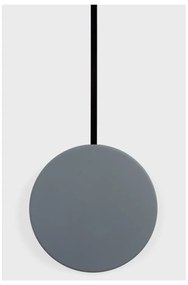 Sivé nástenné hodiny Zuiver Minimal