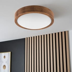 Brilagi - LED Stropné svietidlo CARVALHO SLIM 1xE27/60W/230V dub čerešňa pr. 27 cm