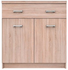 Skrinka TOPTY 1D4S typ 19, dub Sonoma