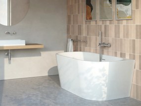 Deante Akrylátová voľne stojaca vaňa k stene Silia 160x75 - KDS 016W