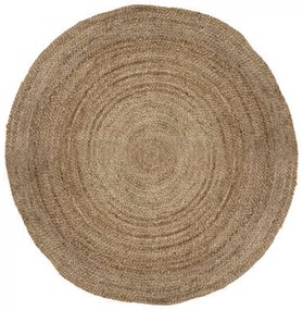 Okrúhly jutový koberec JUTIQUE 120 cm