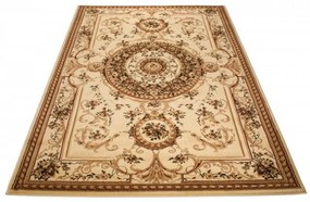 Kusový koberec klasický vzor 3 béžový 60x100cm