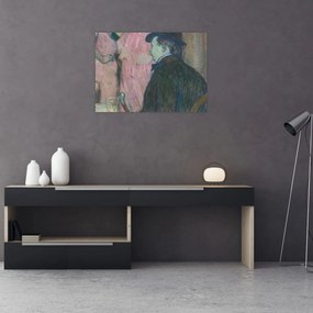 Sklenený obraz - Henri de Toulouse-Lautrec, Maxime Dethomas, reprodukcia (70x50 cm)