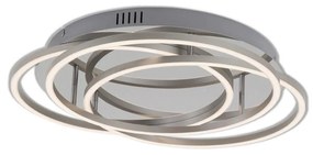 XXXLutz STROPNÉ LED SVIETIDLO, 52,5/9,5 cm - Séria svietidiel - 004385067101