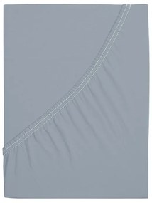 Jersey plachta z mako bavlny LUXORA 90x200 cm svetlosivá