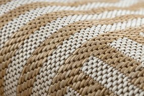 Koberec ORGANIC 2131 geometrický, krémový / naturálny