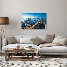 Obraz - Mestská sieť (90x60 cm)
