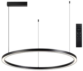 Brilagi - LED stmievateľný luster na lankách PORTOFINO LED/60W/230V pr. 80 cm čierna +DO