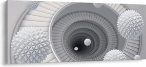 Obraz 3D abstrakcie (120x50 cm)