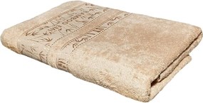 Osuška bambusová svetlohnedá 70x140 cm EMI