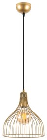 Závěsný lustr Cafu III zlatý
