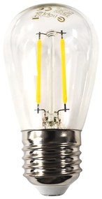 Dekoračná LED žiarovka E27 teplá 2700k 1,5w 100 lm