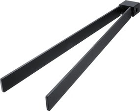 Nimco Držiak na uteráky otočný, 38 cm. KIBO čierna - Ki-14096-90