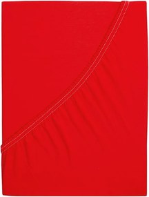 4Home jersey prestieradlo Ideál červená, 90 x 200 cm