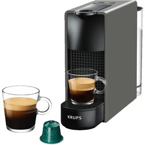 Kapsulový kávovar Krups Nespresso Essenza Mini XN110B10 šedý(použité)