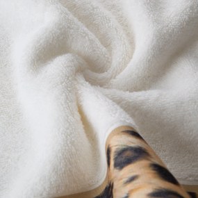 BAVLNENÝ UTERÁK EVA MINGE23 70X140 CM KRÉMOVÁ